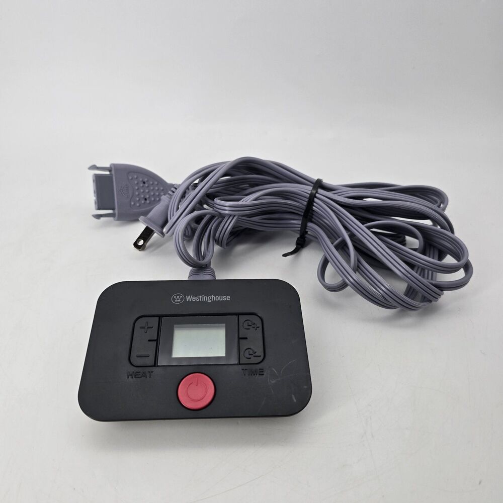 Westinghouse KTHB-TCN-Q Black Digital Display Electric Blanket Heat Controller